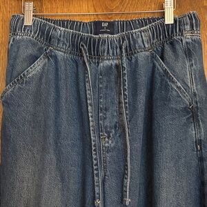 GAP Blue Denim Jogger Pants